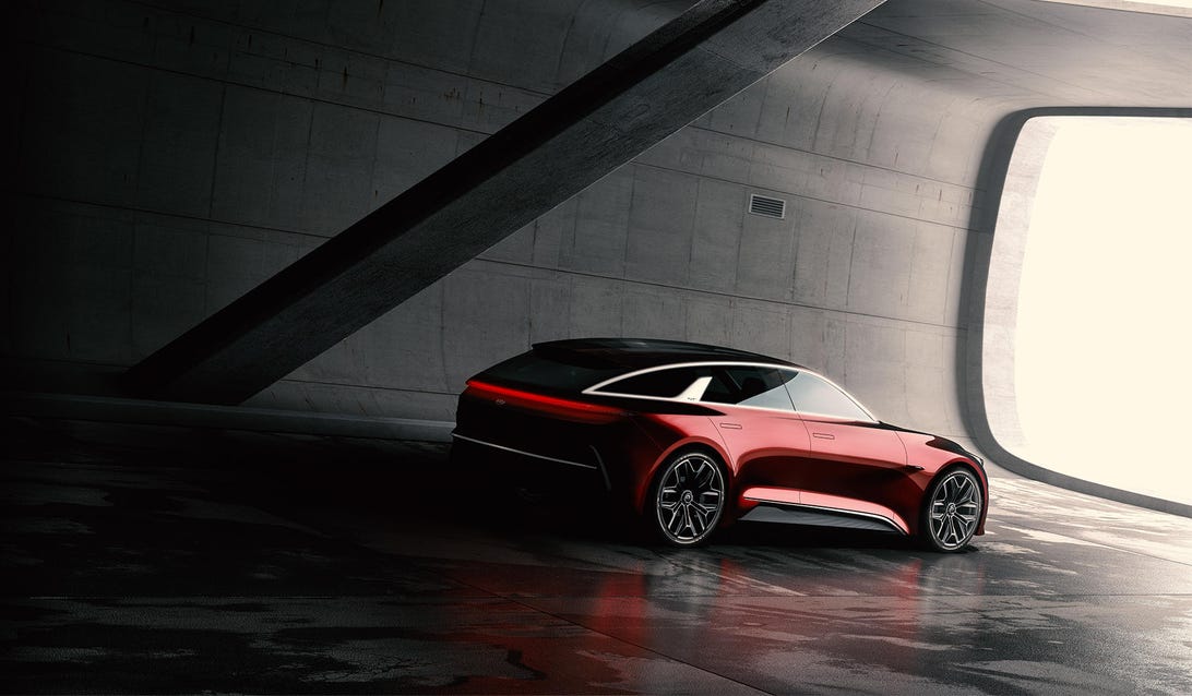 Teaser of Kia's 2017 Frankfurt Motor Show concept