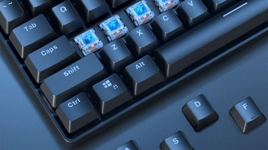 Feel how great it can be to type and game on a mechanical keyboard for just $21 - CNET