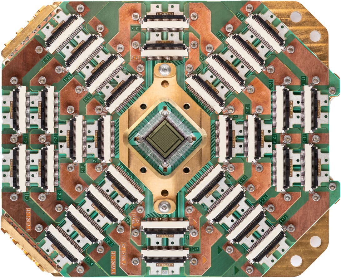 D-Wave's Advantage quantum annealer chip