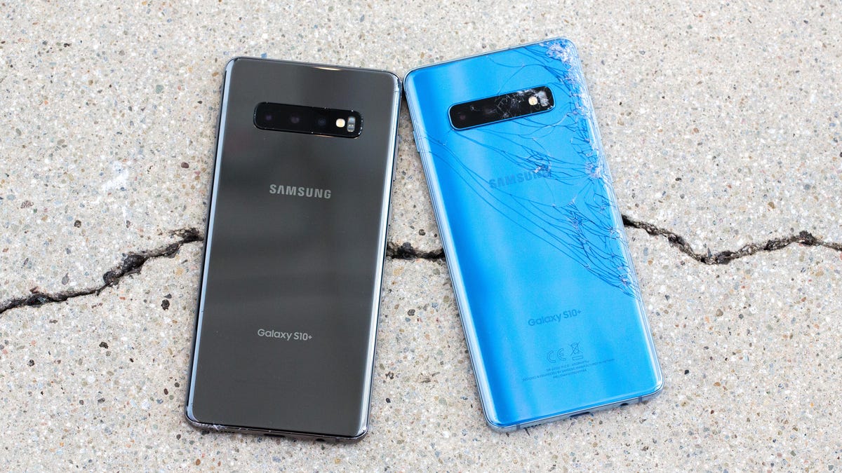Galaxy S10 Plus Ceramic Vs Glass Which Phone Survived Our Drop Test Cnet