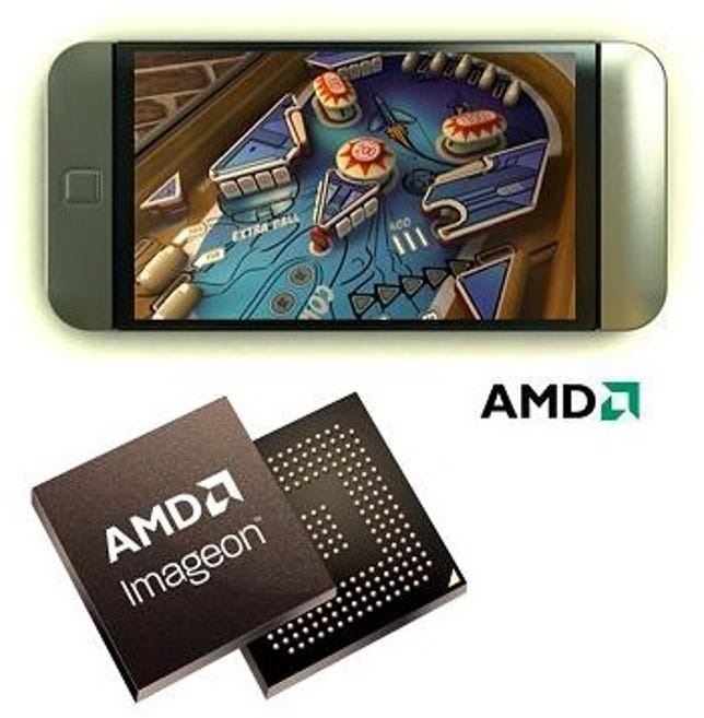 AMD's smartphone-centric Imageon chip technology was sold to Qualcomm.