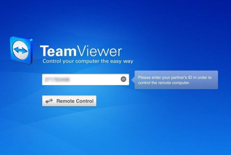 teamviewer 13 control at pc login