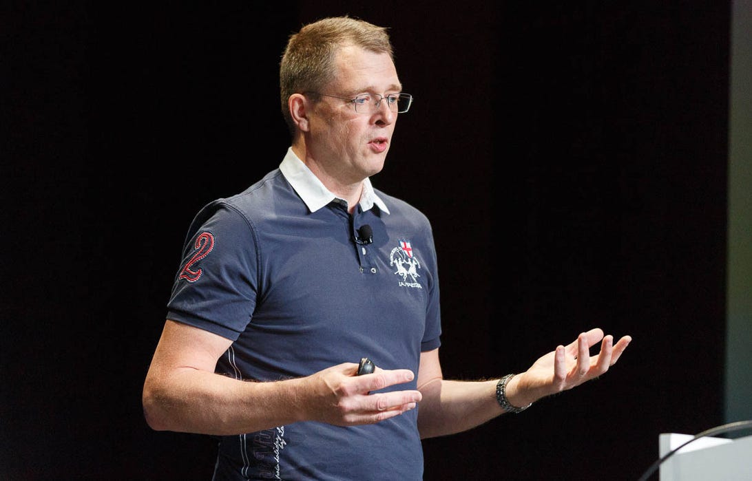 Chrome programmer Lars Bak speaking at Google I/O 2013