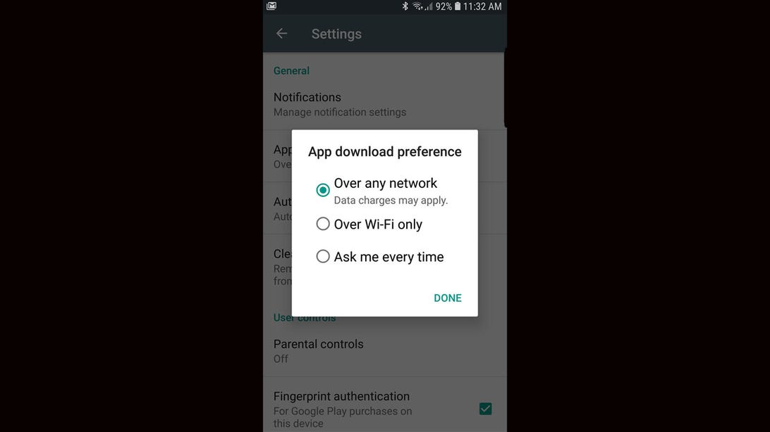 Google Play adds app download preferences to save your data