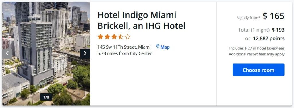 hotel indigo Miami 1